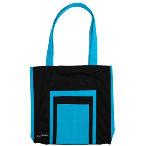 Inventory Press Bag | Black and Blue
