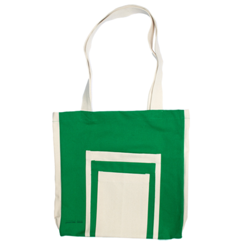 Inventory Press Bag | Natural and Green