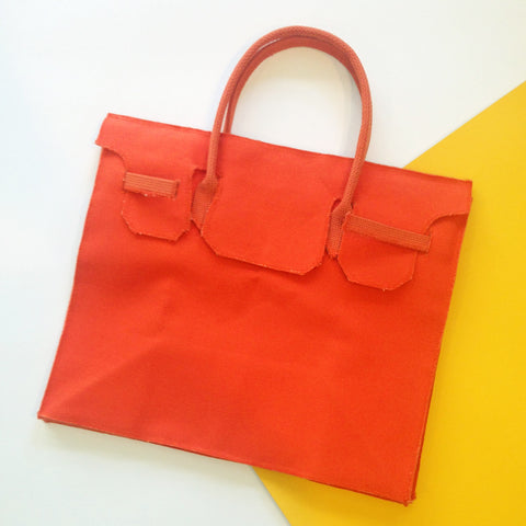 Rectangular Bag in Orange