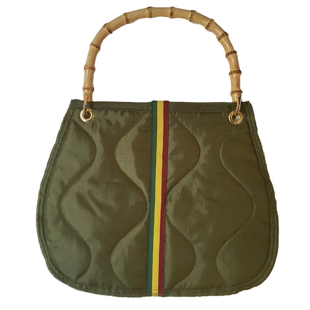 Gucci Bamboo 1947 medium bag in black leather | GUCCI® US