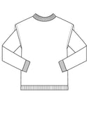 Funnel Shoulder in Grey