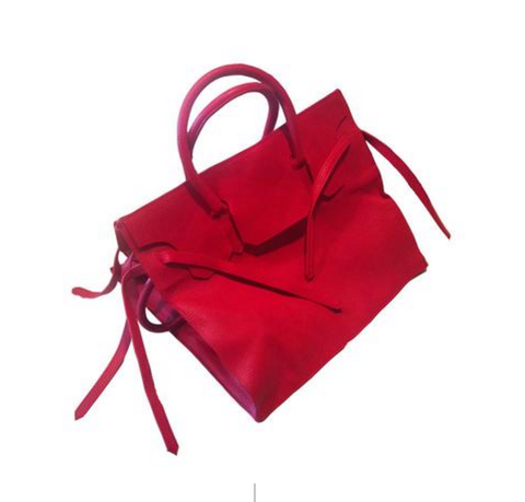 Four Sided Rectangular Bag | Red