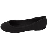 Ballet Flat | Black | Plain