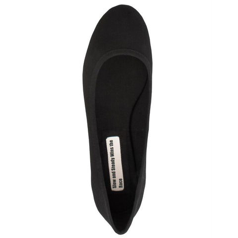 Ballet Flat | Black | Plain