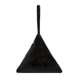 Pyramid Bag | Black Lambskin