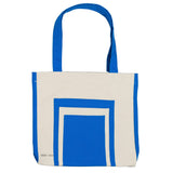 Inventory Press Bag | Natural and Blue