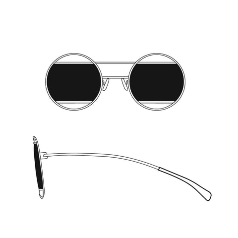 Circle Bar Sunglasses