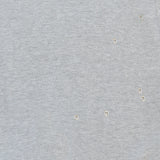 Eyeleted T | Grey
