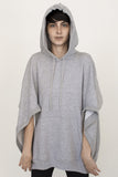 Hooded Cape in Grey