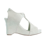 Wedge Sandal | Light Denim