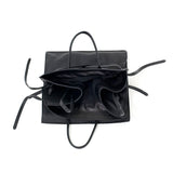 Four Sided Rectangular Bag | Black