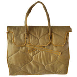 Quilted Rectangular Bag | Olive