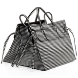 Four Sided Rectangular Bag | Grid