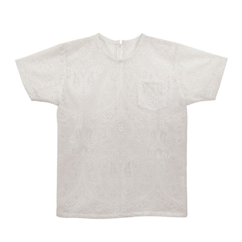 White T-Shirt | Lace