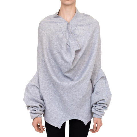 Upside Down Sweatshirt | Heather Grey