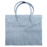 Rectangular Bag | Stonewash Denim