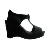Wedge Sandal | Black | Size 41
